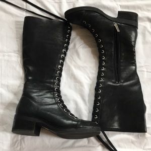 Black women’s Combat Boots
